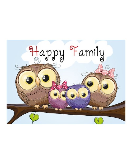 Owl Family WD2319