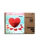 Wizardi 3D Papercraft Kit Heart PP-2HRT-RED