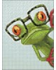 WD2362 Frog with Glasses