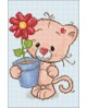 WD2367 Kitten with Gift