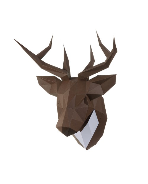 Wizardi 3D Papercraft Kit Deer PP-1OLP-BRW