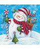 Снеговик с Подарками WD2444