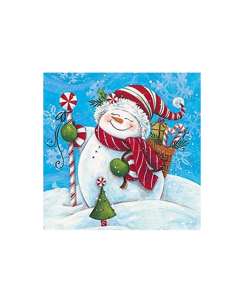 Snowman with Gifts WD2444