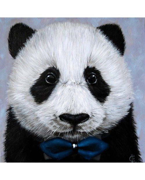 Panda with Bow Tie WD2466