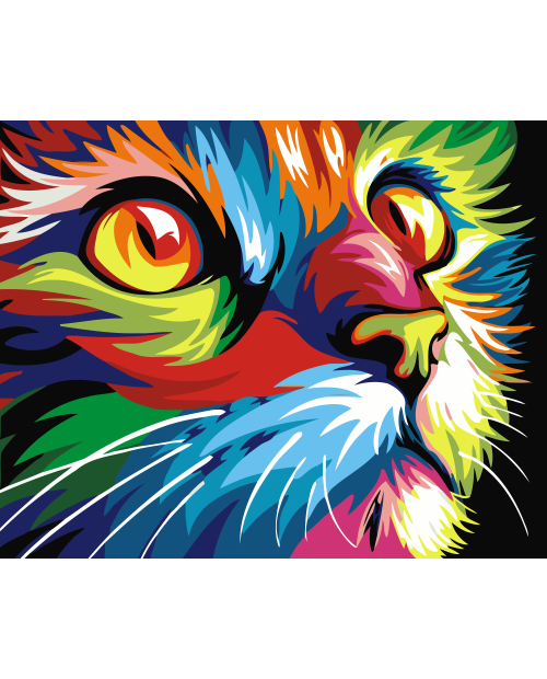 S066 Rainbow Cat