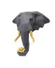 Wizardi 3D Papercraft Kit Elephant and Lotus PP-1SLL-2GG